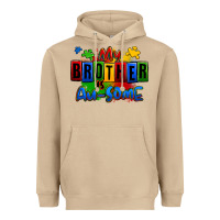 Mushroom my brother is ausome autism Heavyweight Hoodie - Zillion Design Studio