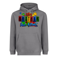 Storm my brother is ausome autism Heavyweight Hoodie - Zillion Design Studio