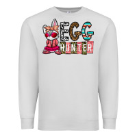 Dove Grey Egg Hunter Premium Sweatshirt - CowhideDigitalArt