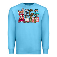 Ocean Blue Egg Hunter Premium Sweatshirt - CowhideDigitalArt