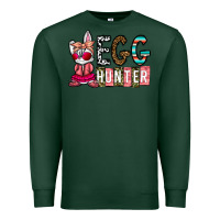 Sports Green Egg Hunter Premium Sweatshirt - CowhideDigitalArt