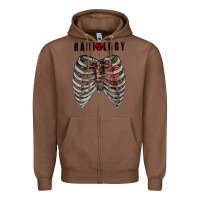 Chestnut Radiology Zipper Hoodie - RanaPortraitStore
