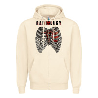 Sandshell Radiology Zipper Hoodie - RanaPortraitStore