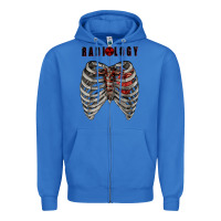 True Royal Radiology Zipper Hoodie - RanaPortraitStore