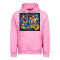 Fuchsia Pink autism awareness Urban Hoodie - MaliasSmallBusiness