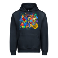 Navy autism awareness Urban Hoodie - MaliasSmallBusiness
