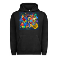 Pigment Black autism awareness Urban Hoodie - MaliasSmallBusiness