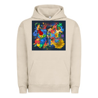 Pigment French Oak autism awareness Urban Hoodie - MaliasSmallBusiness