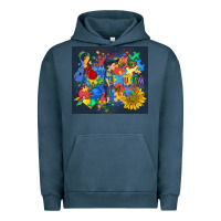 Pigment Midnight Navy autism awareness Urban Hoodie - MaliasSmallBusiness