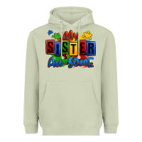 Matcha my sister is ausome autism Heavyweight Hoodie - Zillion Design Studio