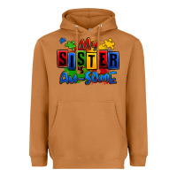Meerkat my sister is ausome autism Heavyweight Hoodie - Zillion Design Studio