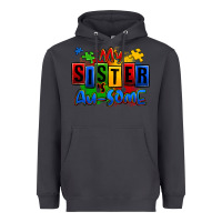 Smoke my sister is ausome autism Heavyweight Hoodie - Zillion Design Studio