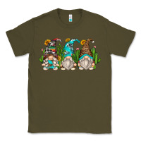 Army Green cactus gnomes Classic Tee - Zillion Design Studio