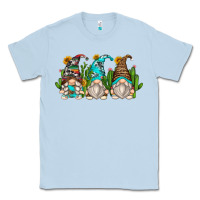 Dusty Blue cactus gnomes Classic Tee - Zillion Design Studio