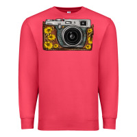 Cardinal sunflower leopard vintage camera Premium Sweatshirt - FaDigitalArtStudio