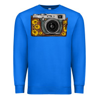 True Royal sunflower leopard vintage camera Premium Sweatshirt - FaDigitalArtStudio