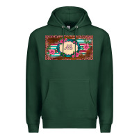 Sports Green preview western pink flovers leopard serape   license plate template Premium Hoodie - BarkalooDesign