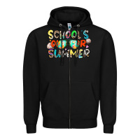 Black school's out for summer Zipper Hoodie - Zillion Design Studio
