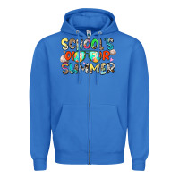 True Royal school's out for summer Zipper Hoodie - Zillion Design Studio