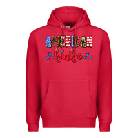 Cardinal American babe Premium Hoodie - AdoDesignShop