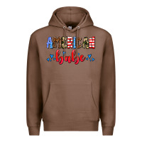 Chestnut American babe Premium Hoodie - AdoDesignShop