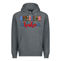 Rock American babe Premium Hoodie - AdoDesignShop