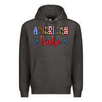 Smoke American babe Premium Hoodie - AdoDesignShop