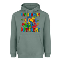 Sage rawrsomely different autism trex Heavyweight Hoodie - Zillion Design Studio