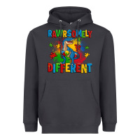 Smoke rawrsomely different autism trex Heavyweight Hoodie - Zillion Design Studio