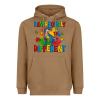 Toasted Coconut rawrsomely different autism trex Heavyweight Hoodie - Zillion Design Studio