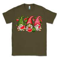 Army Green watermelon gnomes Classic Tee - Zillion Design Studio