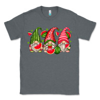 Charcoal Heather watermelon gnomes Classic Tee - Zillion Design Studio
