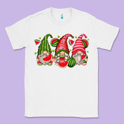 Classic Tee watermelon gnomes