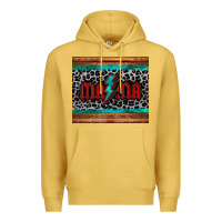 Antique Gold leopard lightning bolt mama mother's day tumbler Premium Hoodie - Jasminsmagicworld
