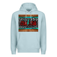Blue Mist leopard lightning bolt mama mother's day tumbler Premium Hoodie - Jasminsmagicworld