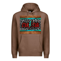 Chestnut leopard lightning bolt mama mother's day tumbler Premium Hoodie - Jasminsmagicworld