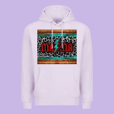 Leopard Lightning Bolt Mama Mother's Day Tumbler Premium Hoodie Designed By Jasminsmagicworld