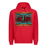Red leopard lightning bolt mama mother's day tumbler Premium Hoodie - Jasminsmagicworld