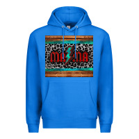 True Royal leopard lightning bolt mama mother's day tumbler Premium Hoodie - Jasminsmagicworld