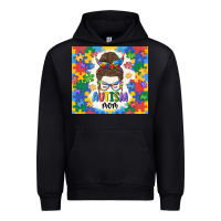 Black autism mom Urban Hoodie - MaliasSmallBusiness