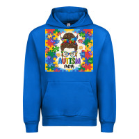 Cobalt autism mom Urban Hoodie - MaliasSmallBusiness