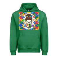 Emerald autism mom Urban Hoodie - MaliasSmallBusiness