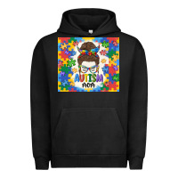 Pigment Black autism mom Urban Hoodie - MaliasSmallBusiness