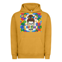 Pigment Peanut Butter autism mom Urban Hoodie - MaliasSmallBusiness