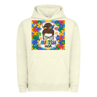 Pigment Pistachio autism mom Urban Hoodie - MaliasSmallBusiness