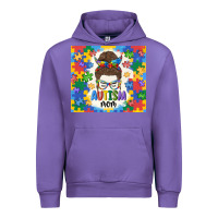 Tulip autism mom Urban Hoodie - MaliasSmallBusiness