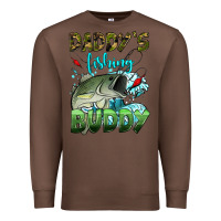 Chestnut daddy's fishing buddy Premium Sweatshirt - HRA Design Shop