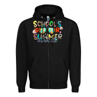 Black school's out for summer teacher life Zipper Hoodie - Zillion Design Studio