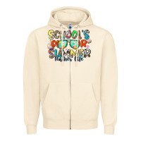 Sandshell school's out for summer teacher life Zipper Hoodie - Zillion Design Studio
