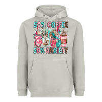 Moon Dust 50 coffee 50 anxiety coffee cups Heavyweight Hoodie - Zillion Design Studio